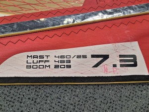 Żagiel używany Naish Sprint 7,3.webp