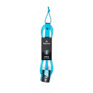 ROAM Surfboard Leash Premium 8.0 244cm 7mm Blue1.jpg
