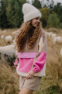 Bluza Jungmob Polar Strawberry Latte