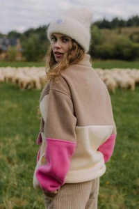 Bluza Jungmob Polar Strawberry Latte