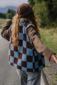 Kamizelka Jungmob Vest Hazy Check