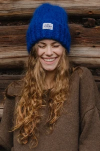 Czapka Jungmob 2025 Moher Fluffy Blueberry