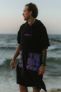 Poncho Jungmob 2025 Bamboo Aloha Purple