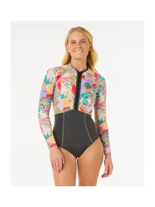 Pianka Rip Curl 2025 Gbomb 1.5 LS FZ Charcoal