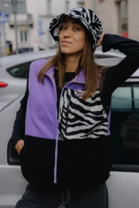 Kamizelka Jungmob Polar Vest Zebra
