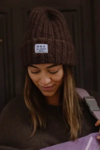 Czapka Jungmob Moher Fluffy Choco