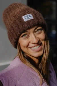 Czapka Jungmob Moher Fluffy Choco