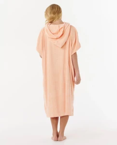 Poncho Rip Curl Classic Surf Hooded Pink tył