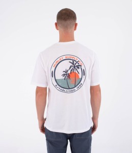 Koszulka Hurley 2026 Printing Press Enjoy Wht