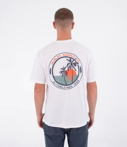 Koszulka Hurley 2026 Printing Press Enjoy Wht