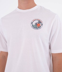 Koszulka Hurley 2026 Printing Press Enjoy Wht