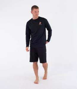 Lycra Hurley 2026 Rash Reg Flamengue Ls Bk