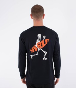 Lycra Hurley 2026 Rash Reg Flamengue Ls Bk