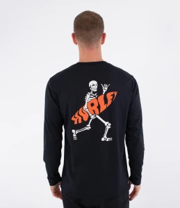 Lycra Hurley 2026 Rash Reg Flamengue Ls Bk