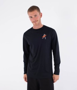 Lycra Hurley 2026 Rash Reg Flamengue Ls Bk