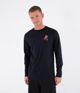 Lycra Hurley 2026 Rash Reg Flamengue Ls Bk