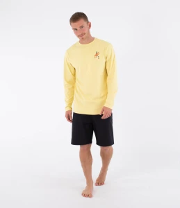 Lycra Hurley 2026 Rash Reg Flamengue Ls Ncte