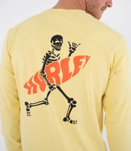 Lycra Hurley 2026 Rash Reg Flamengue Ls Ncte