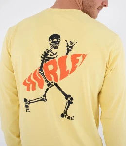 Lycra Hurley 2026 Rash Reg Flamengue Ls Ncte