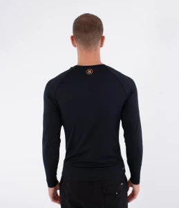 Lycra Hurley 2026 Rash Slim Fit Box Ls Bk