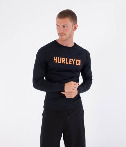 Lycra Hurley 2026 Rash Slim Fit Box Ls Bk