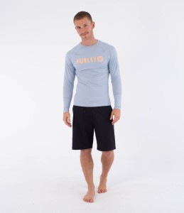 Lycra Hurley 2026 Rash Slim Fit Box Ls SpBr