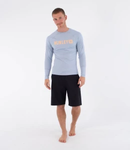 Lycra Hurley 2026 Rash Slim Fit Box Ls SpBr