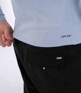 Lycra Hurley 2026 Rash Slim Fit Box Ls SpBr