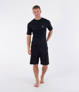 Lycra Hurley 2026 Rash Slim Fit Icon Circle Bk