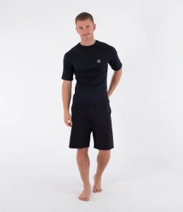 Lycra Hurley 2026 Rash Slim Fit Icon Circle Bk