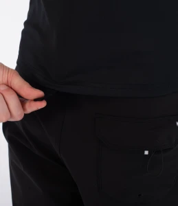 Lycra Hurley 2026 Rash Slim Fit Icon Circle Bk