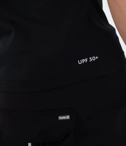 Lycra Hurley 2026 Rash Slim Fit Icon Circle Bk