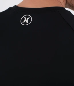Lycra Hurley 2026 Rash Slim Fit Icon Circle Bk