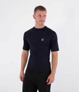 Lycra Hurley 2026 Rash Slim Fit Icon Circle Bk