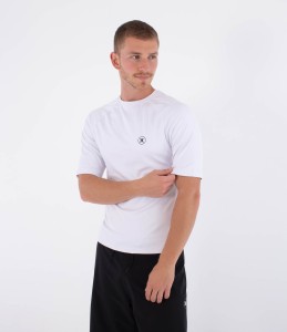 Lycra Hurley 2026 Rash Slim Fit Icon Circle Wht