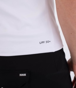 Lycra Hurley 2026 Rash Slim Fit Icon Circle Wht