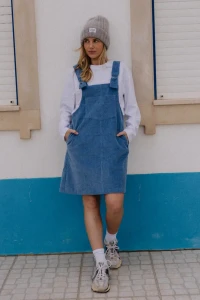 Sukienka Jungmob Pixie Flat Blue