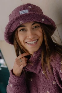 Kapelusz Jungmob Lucky Daisy Lavender