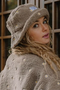 Kapelusz Jungmob Lucky Daisy Latte Bucket