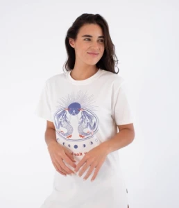 Sukienka Hurley 2026 Dress Midi Island Bone