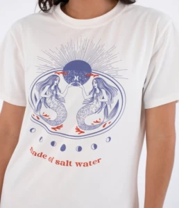 Sukienka Hurley 2026 Dress Midi Island Bone