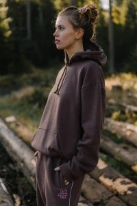 Bluza Jungmob Daisy Choco