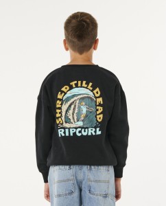 Bluza Rip Curl 2026 Shred Till Dead Crew Bk