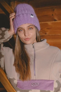 Czapka Jungmob Moher Berry Cream