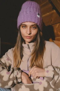 Czapka Jungmob Moher Berry Cream