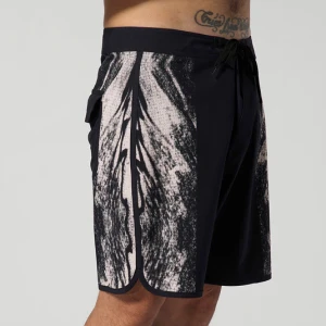 Boardshorty Mystic Warped Boardshort Black
