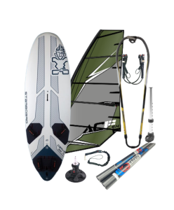 Zestaw windsurfingowy Starboard Carve 139L + Żagiel Point-7 AC-F 7,5