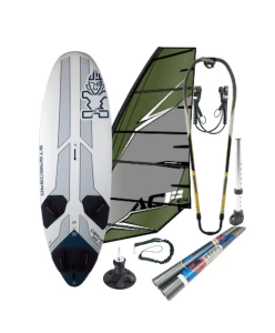 Zestaw windsurfingowy Starboard Carve 139L + Żagiel Point-7 AC-F 7,5