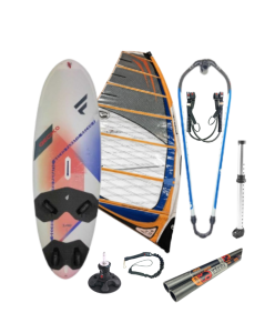 Zestaw windsurfingowy używany Fanatic Gecko HRS 148L + Aerotech Rapid Fire 7,0