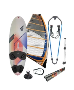 Zestaw windsurfingowy używany Fanatic Gecko HRS 148L + Aerotech Rapid Fire 7,0
